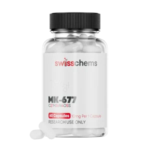 Buy MK-677 (Ibutamoren), (10mg/capsule) 60 Capsules - SwissChems - Buy Best Quality Peptides, SARMS Online